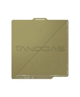 BIQU Panda tekstūruotas PEI x lygus PEI - dvipusis magnetinis sluoksnis - Bambu Lab P1, X1 ir A1 spausdintuvams - 257x257 mm