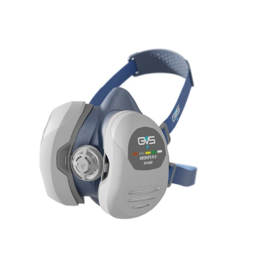 Puskaukē GVS Elipse SPR223K ar ABEK1P3 filtriem, izmērs M/L – 2