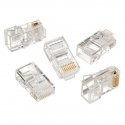 Gembird LC-8P8C-001/10 wire connector RJ-45 Transparent Gembird LC-8P8C-001/10 wire connector RJ-45 Transparent