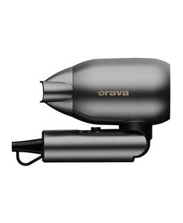Turistinis plaukų džiovintuvas HD-407, juoda, 1300W, Orava