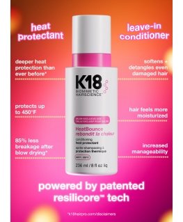 K18 HeatBounce kondicionierius šilumos apsaugai 236 ml
