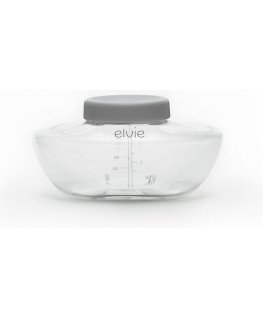 Elvie refill bottles, 150ml, for breast pump, 3 pcs