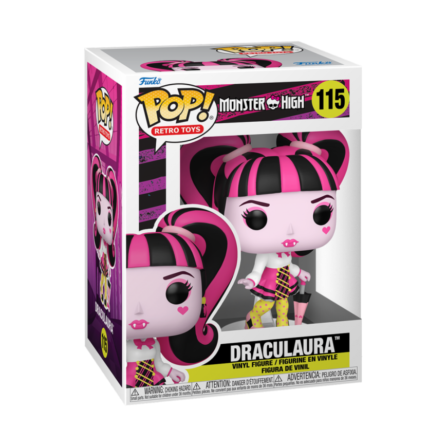 FUNKO POP! Vinilinė figūrėlė: Monster High - Draculaura, 9 cm