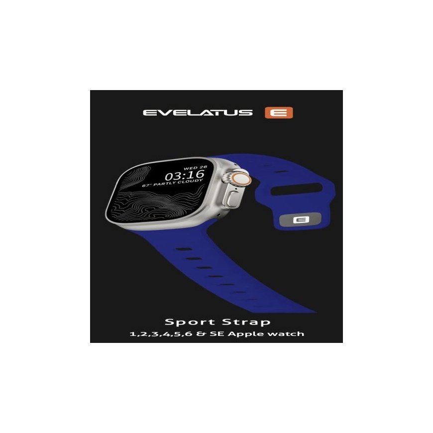 Watch 38/40/41 Sport Silicone Loop Dark Blue