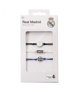 Carat Shop Real Madrid Ystävyyssetti 3 rannekorua