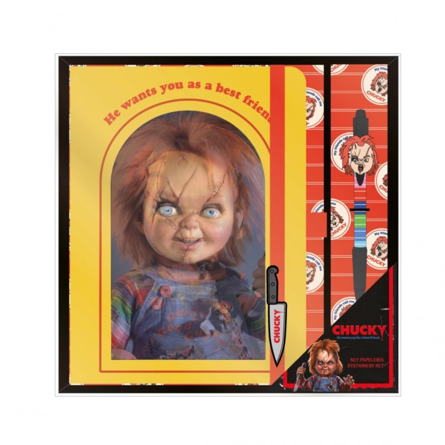 Matkustava CERDÁ Chucky -kirjoitussetti