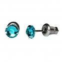 Beneto Silver Earrings Flower AGUP1171 Beneto Silver Earrings Flower AGUP1171