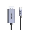 UNITEK V1409A kaapelin sukupuolenvaihtaja USB-C DisplayPort musta, Harmaa UNITEK V1409A kaapelin sukupuolenvaihtaja USB-C DisplayPort musta, Harmaa