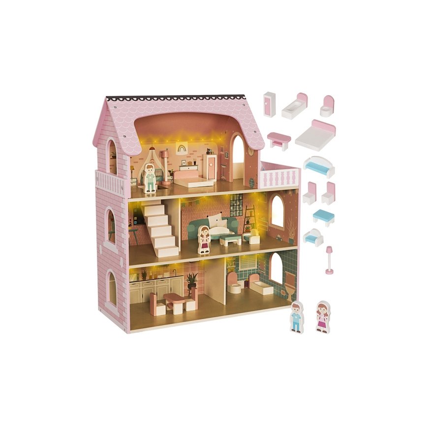 Kruzzel 26364 Puidust Nukumaja – 2