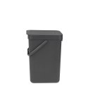 Brabantia 109805 prügikast 12 l Nelinurkne Hall Brabantia 109805 prügikast 12 l Nelinurkne Hall
