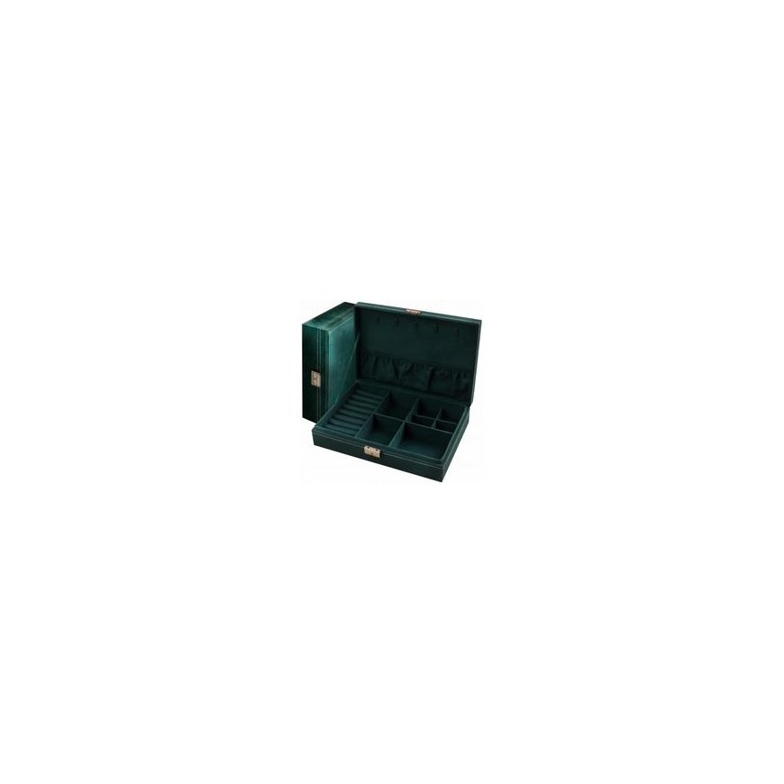 Retoo ehted karbi korraldaja koos lukuga 23,2 x 19 x 9 cm - tume roheline
