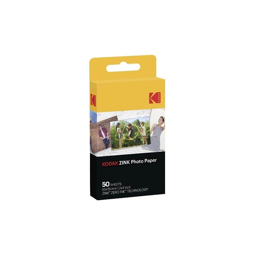 Kodak ZINK Photo Paper pikafilmi 50 kpl 50 x 76 mm
