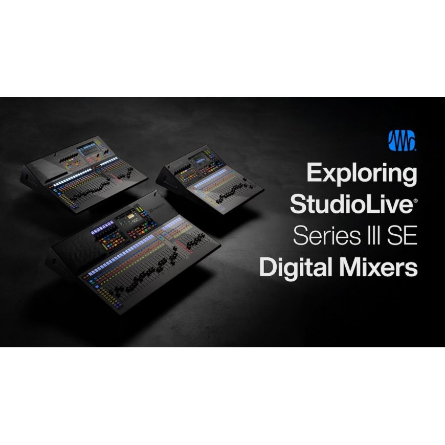 Presonus StudioLive® Sarja III SE 24 – Digitaalinen Sekoitin – 2