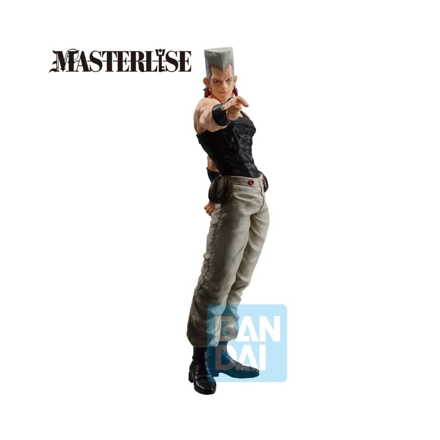Banpresto Jojo's Bizarre Stardust Crusaders + Jean Pierre Polnareff Ichibansho -figuuri 25 cm