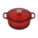 Кастрюля Le Creuset «Signature», круглая, 24 см, красная