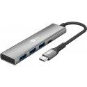 Goobay 76562 Slim 4-Port USB Hub, USB-C to USB-C™/USB-A, 5 Goobay 76562 Slim 4-Port USB Hub, USB-C to USB-C™/USB-A, 5