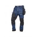 Neo Tools Denim Work Pants, reinforced with Cordura fabric, removable pockets for tools, dark blue, size XS Neo Tools Denim Work Pants, reinforced with Cordura fabric, removable pockets for tools, dark blue, size XS