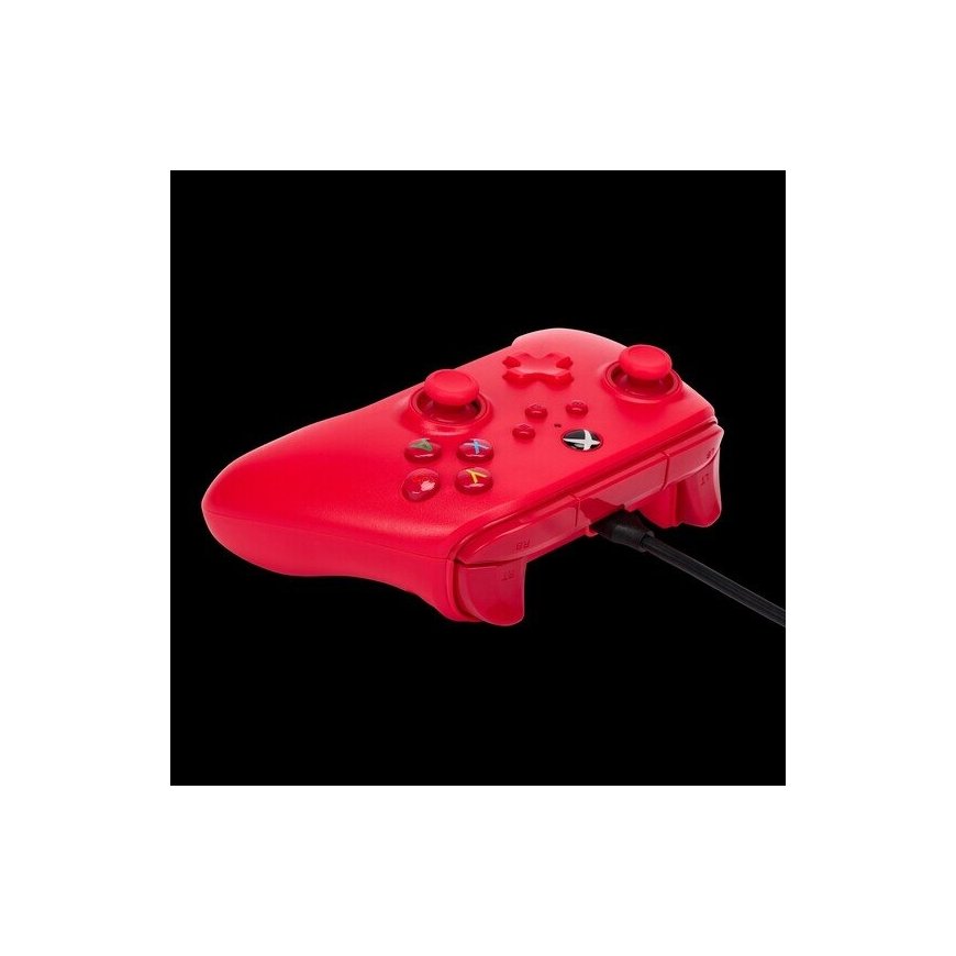 PowerA 1519366-01 peliohjain Punainen USB Pad-ohjain Analoginen PC, Xbox One, Xbox Series S, Xbox Se – 5