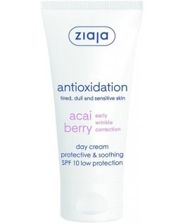 Raminantis dieninis kremas SPF 10 Acai uogų (apsauginis ir raminantis dieninis)
