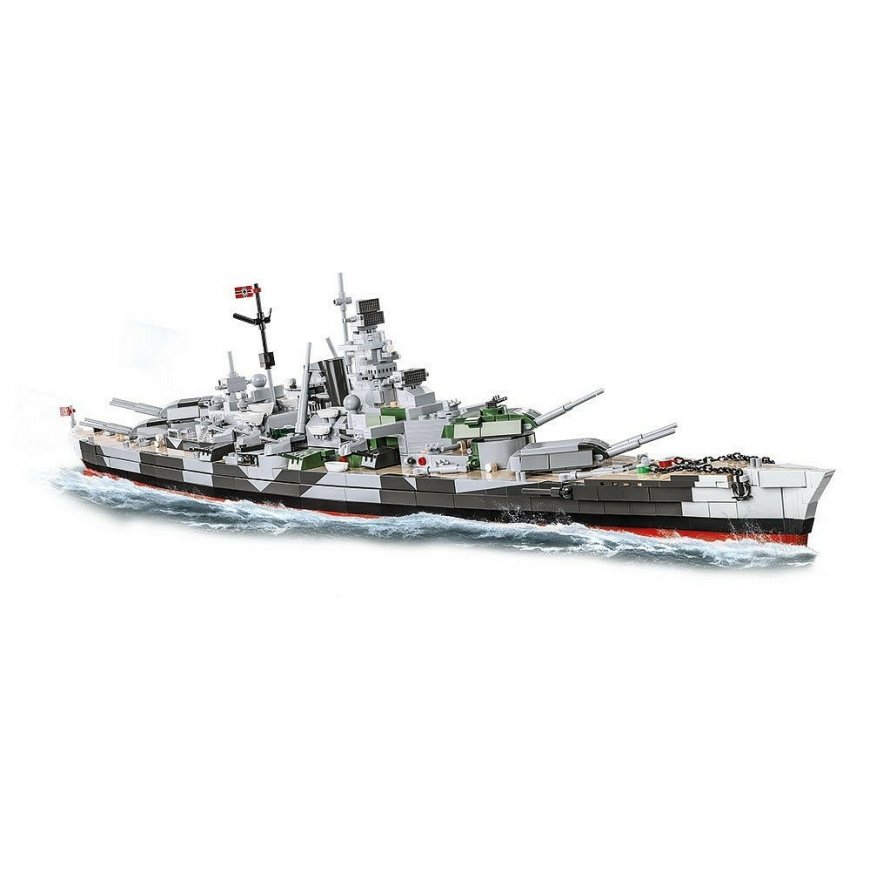 COBI COBI-4839 Pienoismalli Pienoismallisotalaiva Kokoamispakkaus 1:300 – 4