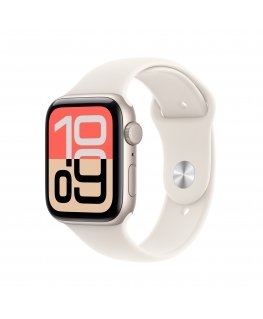 Apple Watch SE (3nd generation) OLED 44 mm Digitaalinen 368 x 448 pikseliä Kosketusnäyttö Beige Wi-Fi GPS (satelliitti)