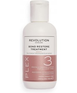 Revolution Haircare London Plex 3 Vaaleille hiuksille tarkoitettu Bond Restore Treatment Hiusmaski naisille, 250 ml