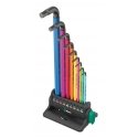 Wera 05133165001 sešstūru uzgriežņatslēga L veida sešstūra atslēgu komplekts Metriska 9 pcs Wera 05133165001 sešstūru uzgriežņatslēga L veida sešstūra atslēgu komplekts Metriska 9 pcs
