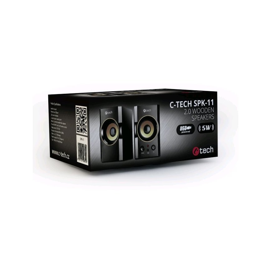 C-TECH SPK-11 loudspeaker 2-way Wired 5 W – 4