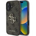 Dēklis Guess PU 4G Metāla Logo Siksna Gadījumam Apple iPhone 17 Pro Dēklis Guess PU 4G Metāla Logo Siksna Gadījumam Apple iPhone 17 Pro