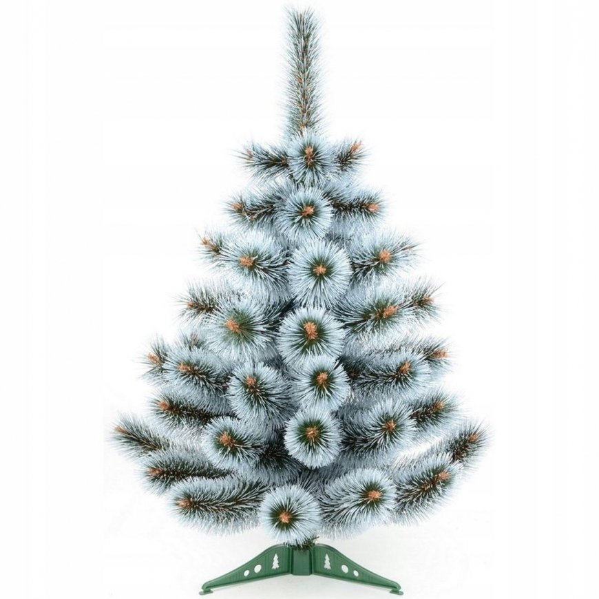 Saska Garden Christmas tree with rope Klara Snow 70cm