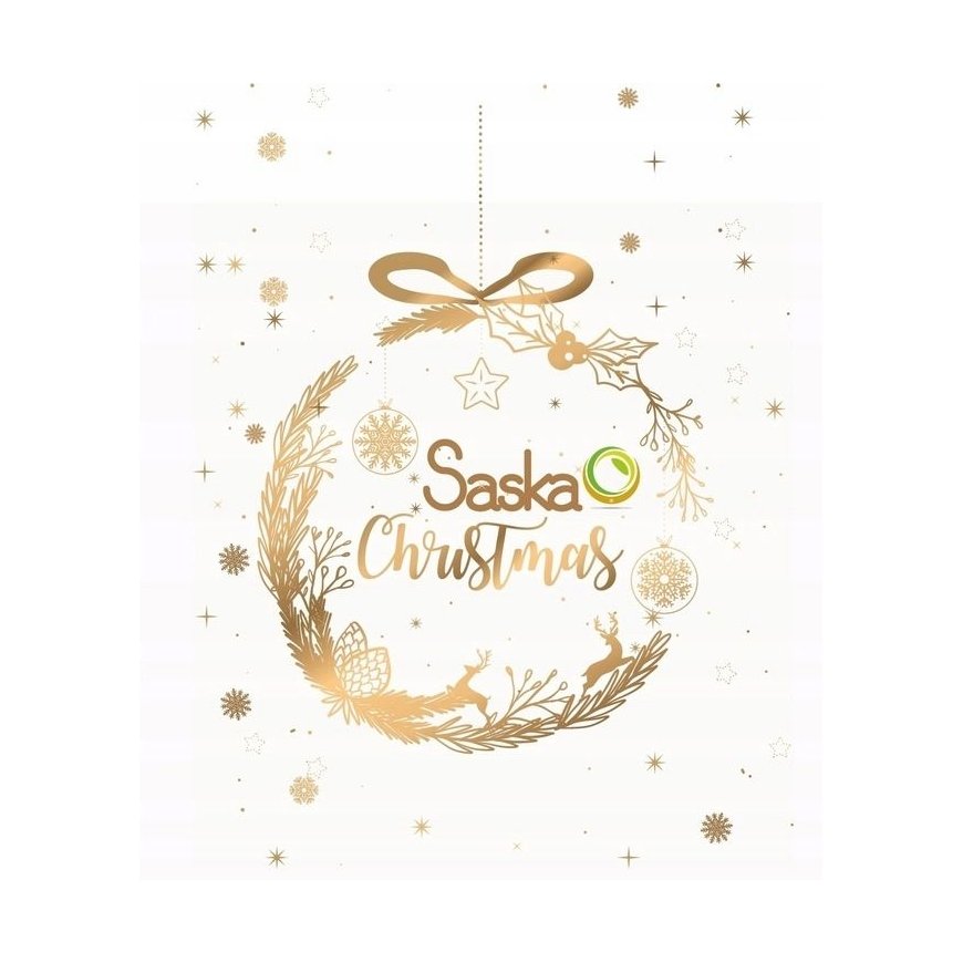 Saska Garden Joulukuusi narulla Klara Snow 70cm – 2