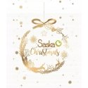 Saska Garden Christmas tree with rope Klara Snow 70cm Saska Garden Christmas tree with rope Klara Snow 70cm