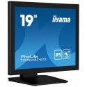 iiyama ProLite T1932MSC-B1S PC lamekuvar 48,3 cm (19") 1280 x 1024 pikslit Full HD LED Puutetundlik iiyama ProLite T1932MSC-B1S PC lamekuvar 48,3 cm (19") 1280 x 1024 pikslit Full HD LED Puutetundlik