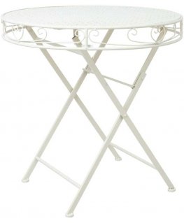 Home4You galds SANDY D70xH73cm, senatnīgs balts