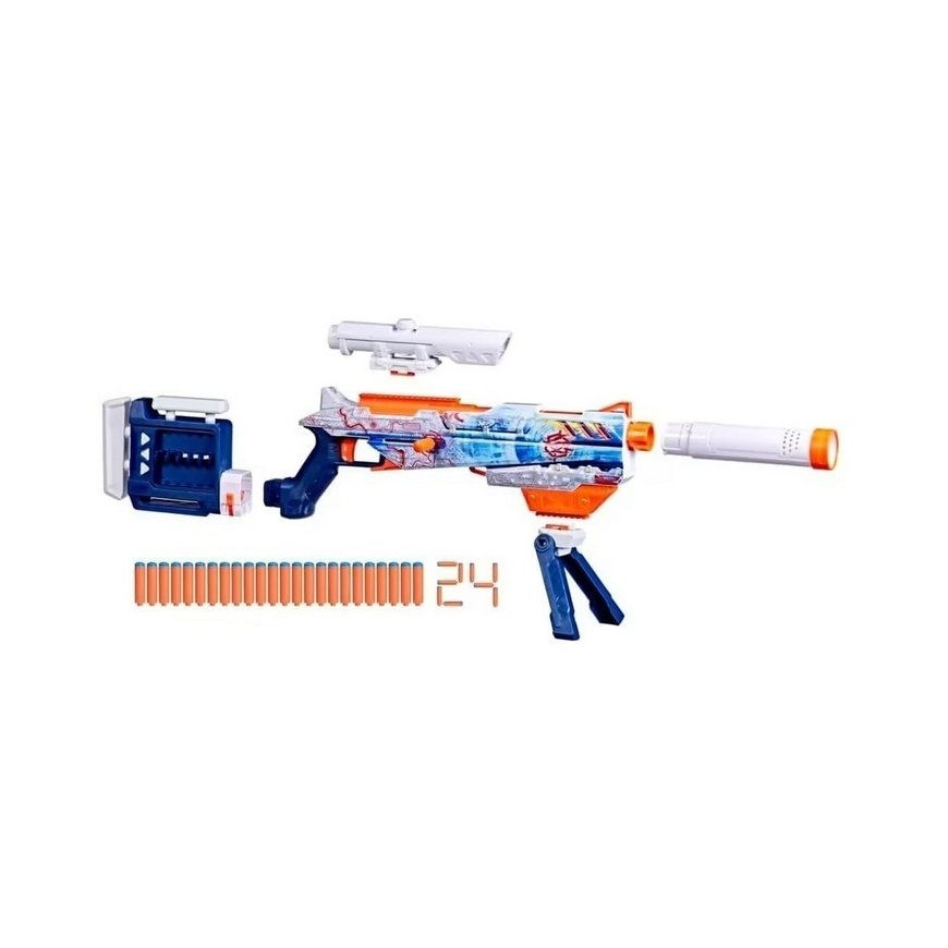 NERF Loadout Arctic Zerostriker Vaahtomuoviammusase – 4