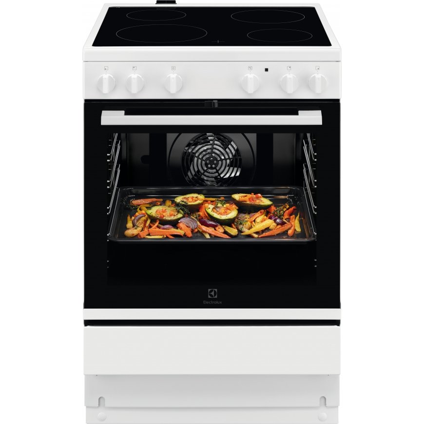 Electrolux LKR64000NW keramikas plīts, balta
