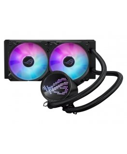 ASUS ROG Ryuo III 240 ARGB Procesorius Aušinimo skysčiu rinkinys 12 cm Juoda