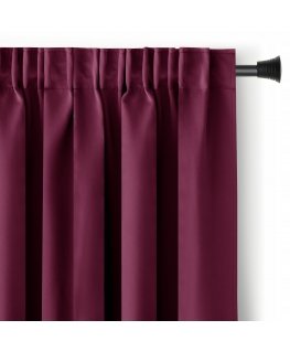„AmeliaHome“ verho BLACKOUT, violetti, klassinen, raidallinen, materiaalityyppi - pimennystekstiilit, 140x270