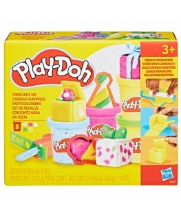 PLAY-DOH dzimšanas dienas tēmas rīki, māla komplekts