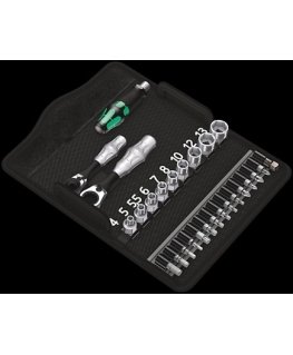 Wera Zyklop Mini 2 Hylsyavainsarja