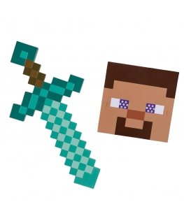 Kaukė Minecraft + kardas