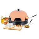 Emerio PO-115984 picos keptuvė / kepsninė 6 pica(os / ų) 1200 W Juoda, Oranžinė Emerio PO-115984 picos keptuvė / kepsninė 6 pica(os / ų) 1200 W Juoda, Oranžinė