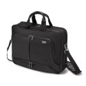 DICOTA Eco Top Traveller PRO 35,8 cm (14.1") No augšas piepildāma soma Melns DICOTA Eco Top Traveller PRO 35,8 cm (14.1") No augšas piepildāma soma Melns