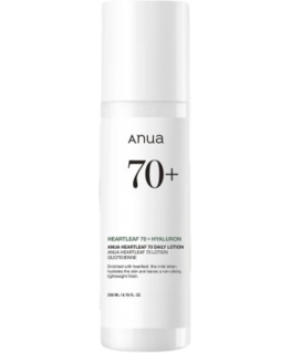Anua Heartleaf 70 + Hialurono Dienos Losjonas, 200 ml