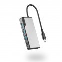 ALOGIC UCFUHDV2-SGR kannettavien tietokoneiden telakka ja porttitoistin USB 3.2 Gen 1 (3.1 Gen 1) Ty