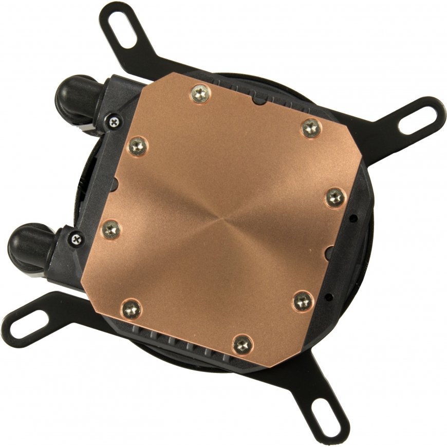 Inter-Tech LC-120 RGB Suoritin All-in-one-nesteenjäähdytin 12 cm musta 1 kpl – 3