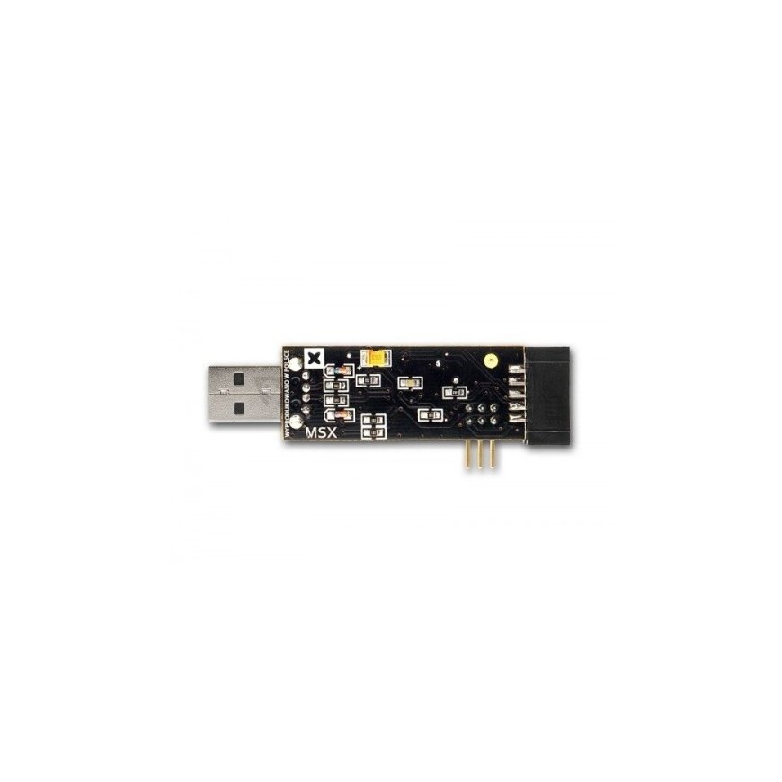 OEM Programmer AVR compatible with USBasp ISP + IDC ribbon - black – 2