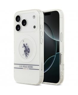 Чехол MagSafe US Polo DH с полоской для iPhone 17 Pro
