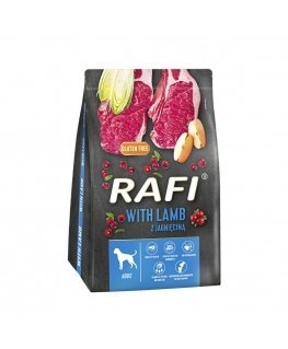 Dolina Noteci Mini Rafi, богатая ягненком, сухой корм для собак 3кг