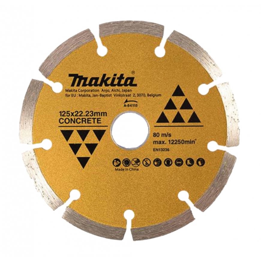 Makita A-84115 Segmentinis 125MM eko. klasei betonam